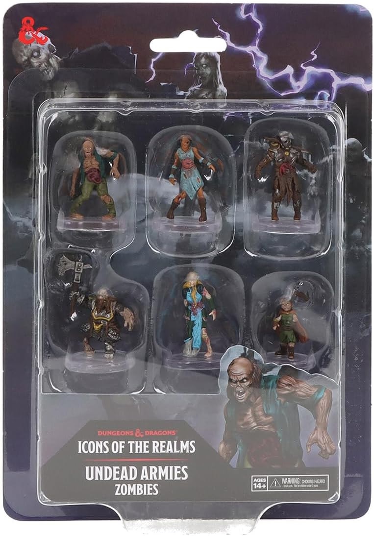 WizKids D&D: Icons of the Realms: Undead Armies - Zombies | eBay